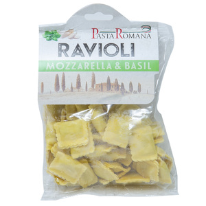 Pasta Romana Ravioli Mozzarella & Basil 250g