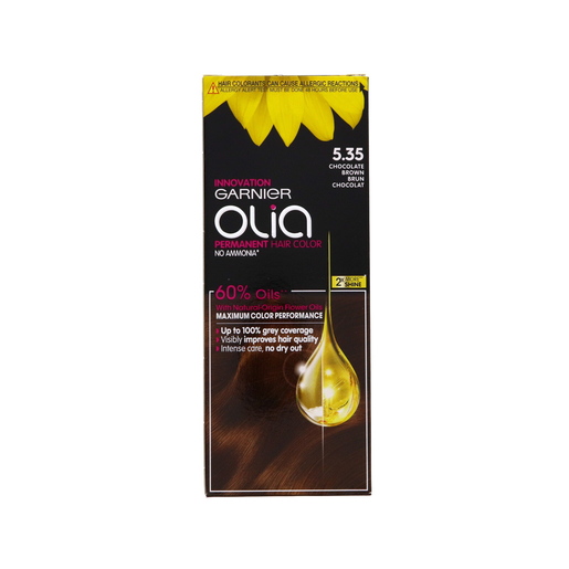 Buy Garnier Olia Permanent Hair Color 5.35 Chocolate Brown