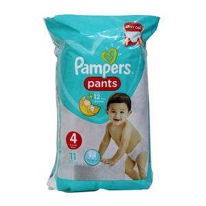 Pampers Pants Diaper Size 4 Maxi 9-14kg 11pcs
