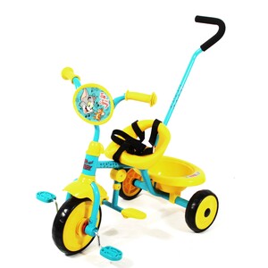 Tom & Jerry Boys Tricycle with Pushbar XG16543