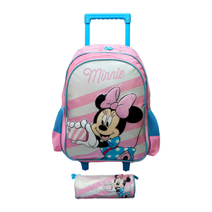 Minnie School Trolley+Pencil Case 16