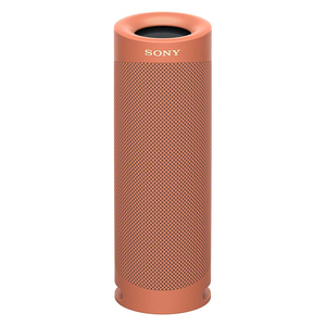 Sony SRS-XB23 EXTRA BASS Wireless Portable Speaker IP67 Waterproof Bluetooth and Built In Mic for Phone Calls, Coral Red