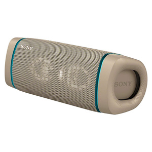 Sony SRS-XB33 EXTRA BASS Wireless Portable Speaker IP67 Waterproof Bluetooth and Built In Mic for Phone Calls,Cream