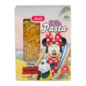 LuLu Minnie Mouse Kids Pasta Shell 400g