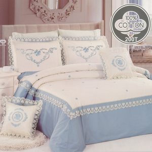 Mora Comforter Cotton 02 King 8 Pieces Set