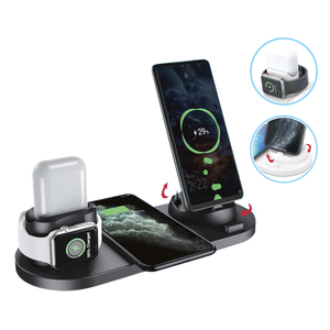 Ikon  IK-CS01 Wireless Charging Station with  Stand Charging Dock