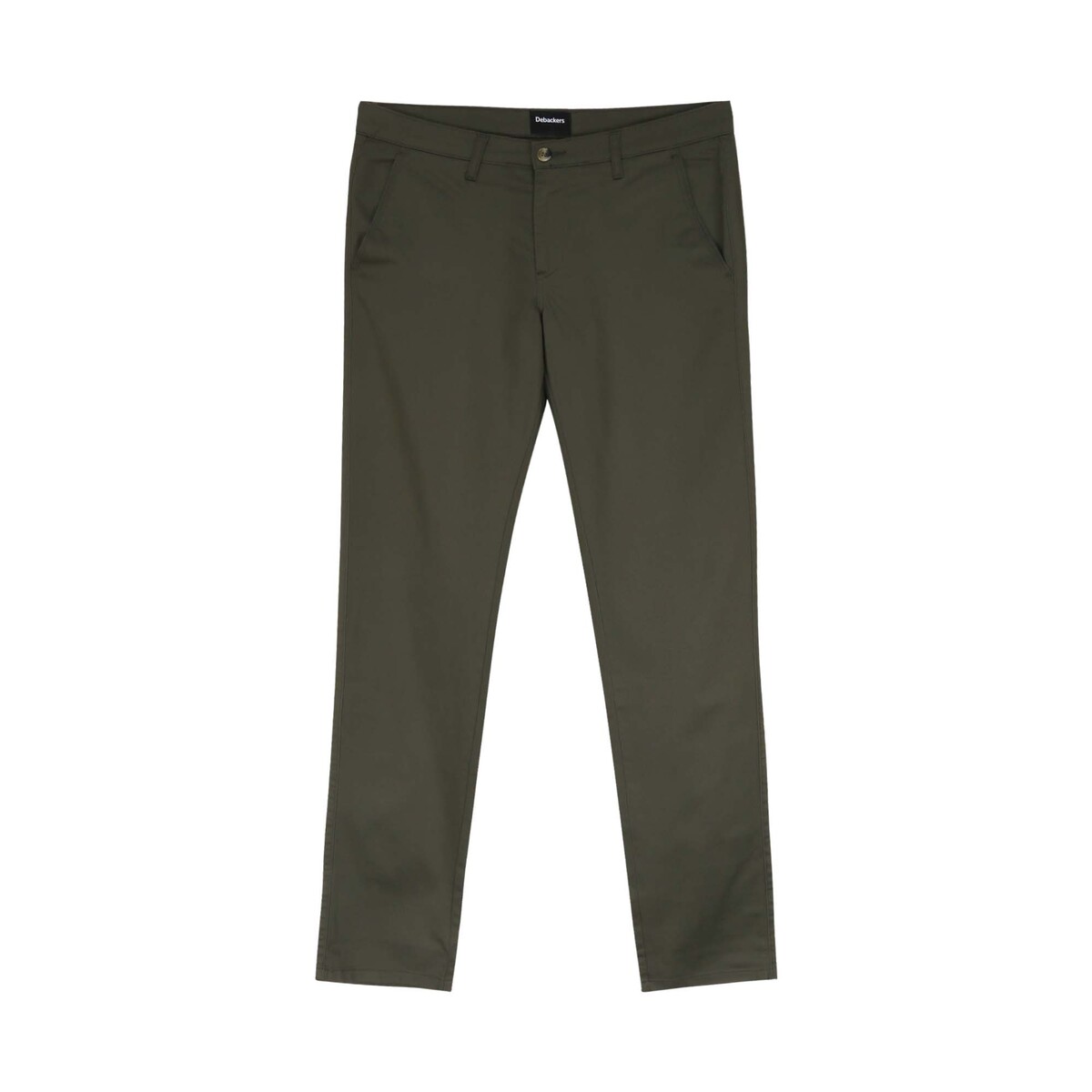 Debackers Men's Casual Trouser Flat Front 20101 Olive 32