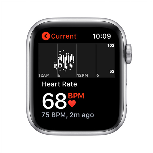 Buy Apple Watch SE GPS MYDM2AE/A 40mm Silver Aluminum Case with Sport