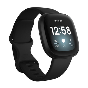 Fitbit Versa 3 Black Fitness Smartwatch-FB511BKBK