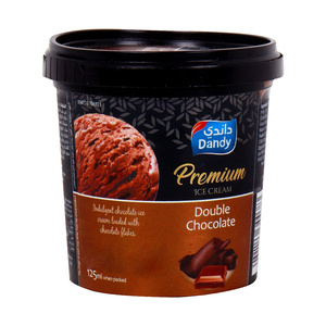 Dandy Premium Ice Cream Cup Double Chocolate 125ml