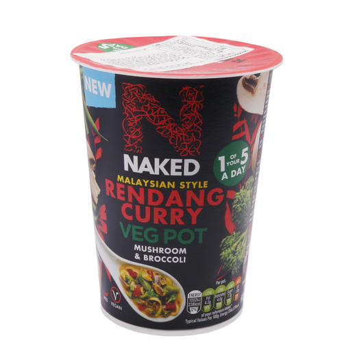Buy Naked Malaysian Style Rendang Curry Veg Pot 60g Online - Lulu ...
