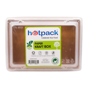 Hotpack Paper Kraft Box 5pcs