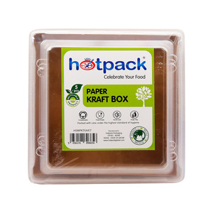 Hotpack Paper Kraft Box FA435 5pcs