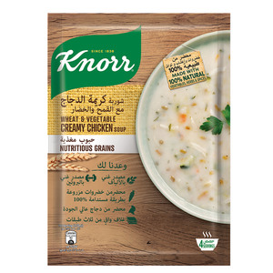 Knorr Wheat & Vegetable Creamy Chicken Soup 98g