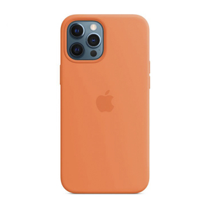 iPhone 12 Pro Max Silicone Case with MagSafe - Kumquat