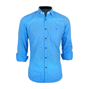 Sunnex Mens Casual Shirt Long Sleeve  FSS-PT-5018 M