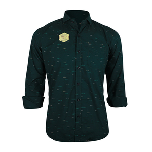 Sunnex Mens Casual Shirt Long Sleeve  FSS-PT-5016 M