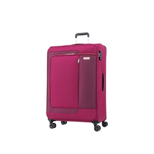 American Tourister Sens Spinner 4Wheel Soft Trolley 55cm Pomegranate Color