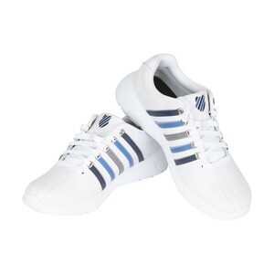Kswiss Men's Sport Shoes 06165 White-Grey-Blue, 40