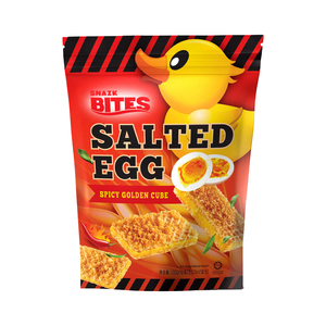 Snazk Bites Salted Egg Spicy Golden Cube 100g