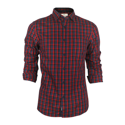 Buy Marco Donateli Men's Casual Shirt Long Sleeve 2635 Navy M Online ...