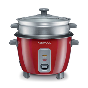 Kenwood 2 in 1 Rice Cooker with Steamer, RED, RCM30RD