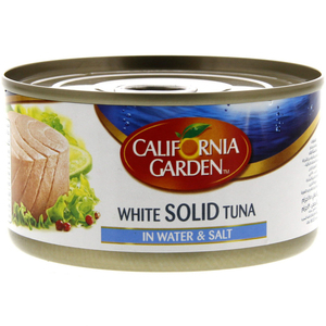 California Garden White Solid Tuna In Water & Salt 185g