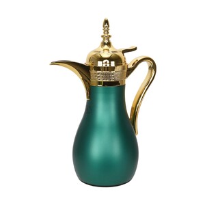 Mayflower Stainless Steel Vacuum Flask 1Ltr Green Gold JSC-A10 1Li GG-T