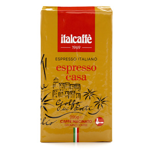 Italcaffe Espresso Casa Ground Coffee 250g
