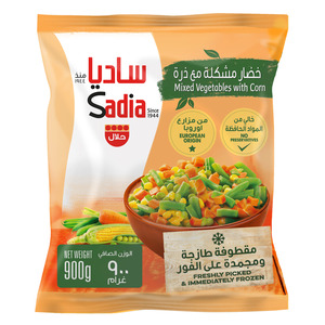 Sadia Mixed Vegetables With Corn 900g
