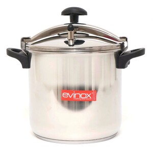 Evinox Steel Pressure Cooker Classic 16Ltr