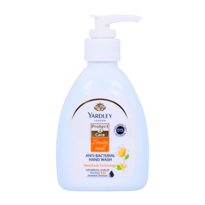 Yardley Anti-Bacterial Hand Wash Protect & Care Fruity Fresh 250ml