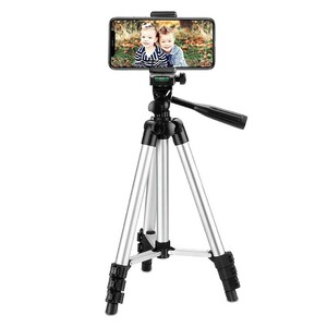 Trands TR-ST368 Tripod Stand With Mobile And Camera Holder