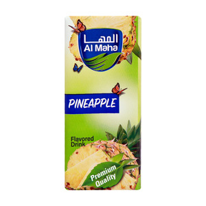 Al Maha Pineapple Flavored Drink 200ml