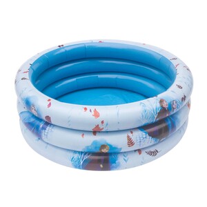 Disney Frozen II Printed Kids Inflatable Swimming Pool  - Multi Color RHA5991