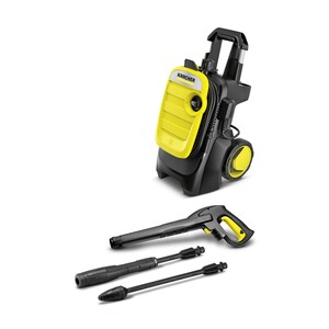 Karcher Pressure Washer K 5 Compact,Features innovative hose storage: the K 5 Compact pressure washer is easy to transport and store and ideal for occasional use when tackling moderate dirt. 40 m²/h area performance.
