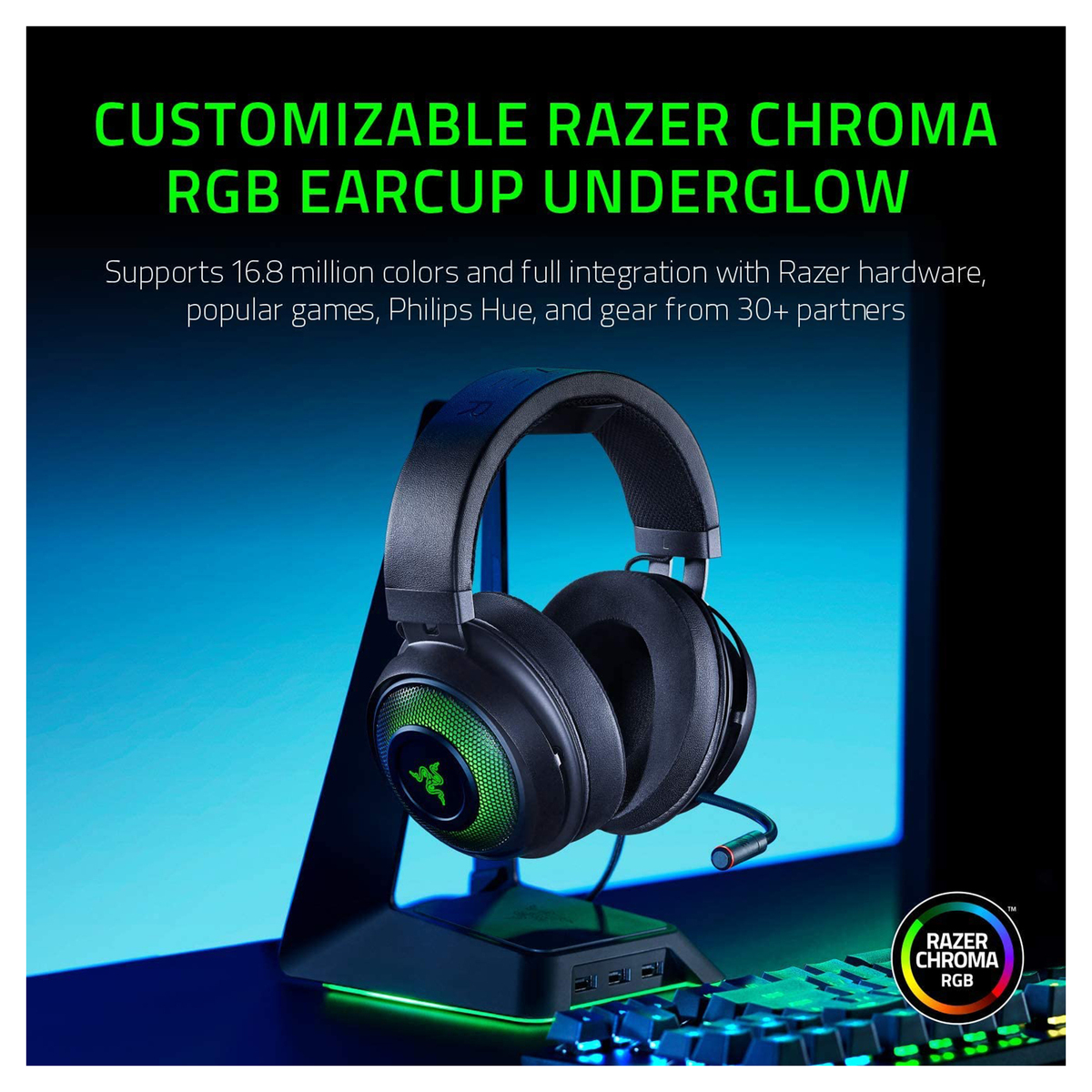 Razer Gaming Headset Kraken w/ ANC Black