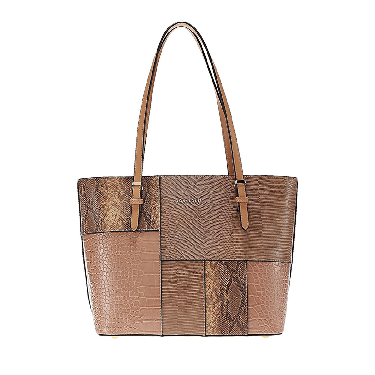 John Louis Women's Bag JLSU229, Beige | Ladies shoulder handbag | Lulu Oman