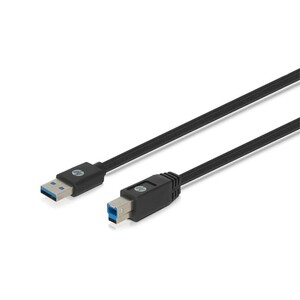 HP Printer Cable 1.5m USB-B to USB-A V3.0 For Inkjet and Laser Printers All-in-one Printers, Black