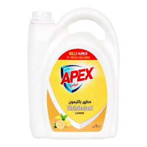 Apex Disinfectant Lemon 5Litre