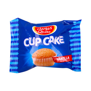 Qbake Cup Cake Vanilla 30g