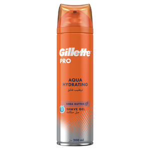 Gillette Pro Shave Gel Aqua Hydrating Shea Butter 200ml