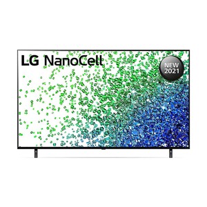 LG NanoCell 4K Smart TV 65 Inch NANO80 Series Cinema Screen Design, New 2021 4K Active HDR webOS Smart with ThinQ AI Local Dimming