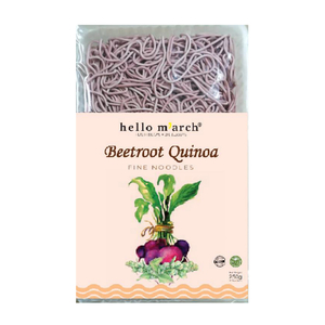 Hello M'arch Beetroot Quinoa Fine Noodles 250g