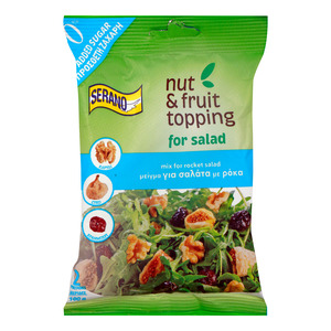 Serano Nut & Fruit Topping For Salad 100g