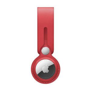 Apple AirTag Leather Loop - (PRODUCT)RED (MK0V3ZE)