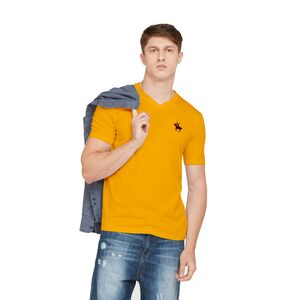 Marco Donateli Mens Basic Tshirt  V-NECK Short sleeve Extra Large