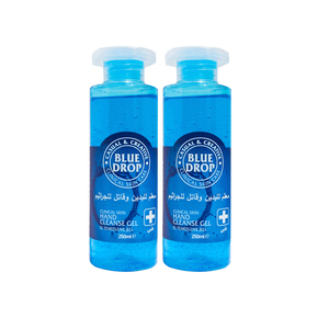 Blue Drop Clinical Skin Hand Cleanse Gel 2 x 250ml