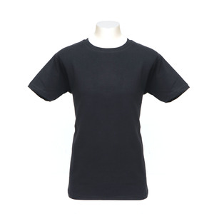 Cortigiani Boys Basic T-Shirt Short Sleeve Round Neck Black 4Y