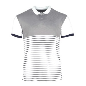 Sports Inc Men's T-Shirt Short Sleeve 2146 White/Gray Extra Large